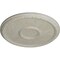 Ekena Millwork Odessa Bead & Barrel Medallion (Canopies up to 5"), 19 3/4"OD x 1 3/8"P, Pot of Cream Crackle CM20ODPCC - alternate 3